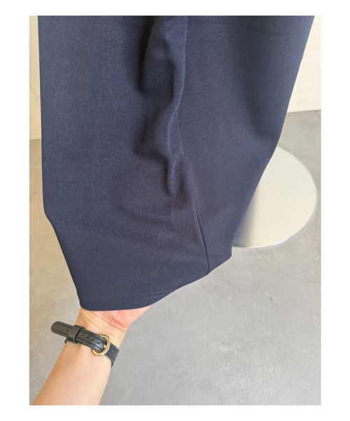 ap retro(アプレトロ)の「2タック とろみジョーゼットワイドパンツ(スラックス・レディース・ネイビー/ブラック/ブラウン/ブラック系その他・MEDIUM/LARGE)」の21枚目の写真