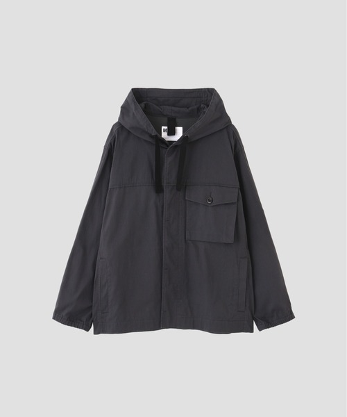 MHL.(エムエイチエル)の「UTILITY COTTON NYLON TWILL(ブルゾン・メンズ・カーキ/グレー・SMALL/LARGE/MEDIUM)」の4枚目の写真