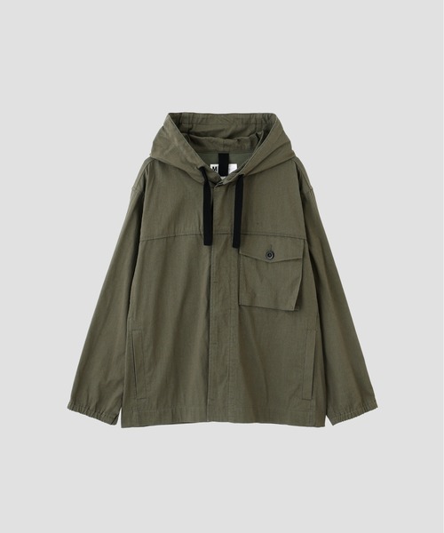 MHL.(エムエイチエル)の「UTILITY COTTON NYLON TWILL(ブルゾン・メンズ・カーキ/グレー・SMALL/LARGE/MEDIUM)」の10枚目の写真