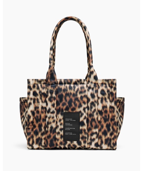 LEOPARD PUFFY NYLON TOTE MEDIUM BAG/ミディアム トート バッグ イン