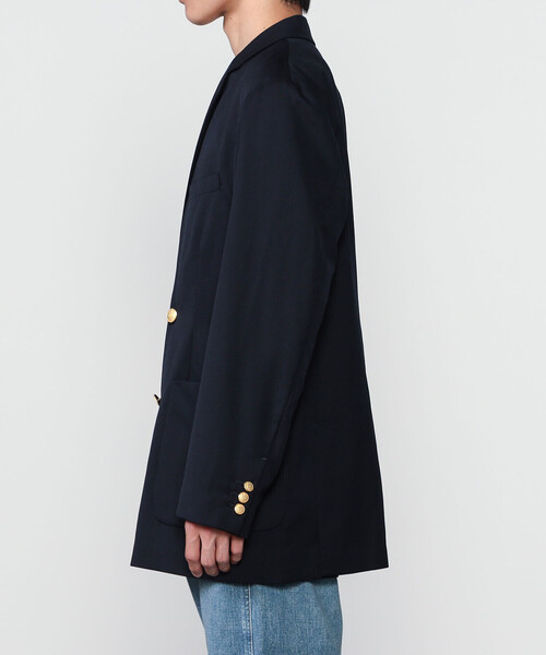 GYMPHLEX(ジムフレックス)の「Gymphlex | ダブルブレストジャケット MEN(テーラードジャケット・メンズ・ダークネイビー・M/L)」の12枚目の写真