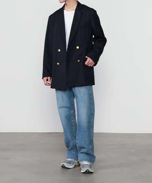 GYMPHLEX(ジムフレックス)の「Gymphlex | ダブルブレストジャケット MEN(テーラードジャケット・メンズ・ダークネイビー・M/L)」の16枚目の写真