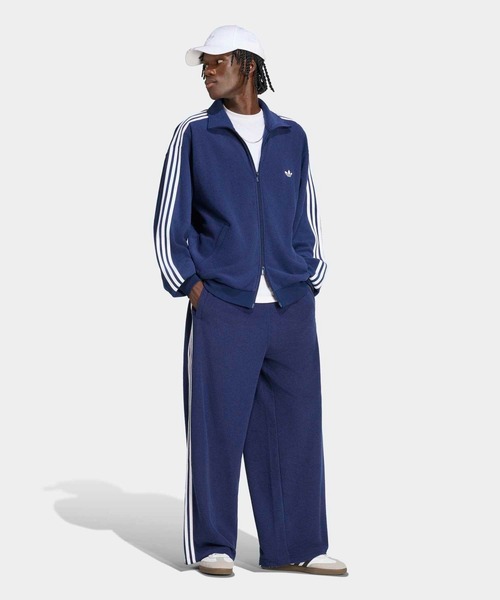 adidas(アディダス)の「ブークレ トラックトップ(ジャージ) / トラックジャケット / アディダスオリジナルス adidas Originals(ジャージ・メンズ・ブルー・X-LARGE/LARGE/MEDIUM/SMALL/3XL/XX-LARGE/X-SMALL/XX-SMALL)」の2枚目の写真