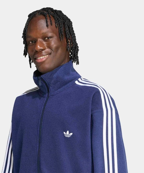 adidas(アディダス)の「ブークレ トラックトップ(ジャージ) / トラックジャケット / アディダスオリジナルス adidas Originals(ジャージ・メンズ・ブルー・X-LARGE/LARGE/MEDIUM/SMALL/3XL/XX-LARGE/X-SMALL/XX-SMALL)」の8枚目の写真