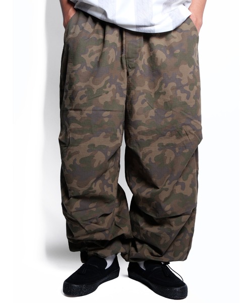Cheers(チアーズ)の「WT CAMO PANTS(その他パンツ・メンズ・オリーブ/チャコールグレー・L/M/XL/S)」の2枚目の写真