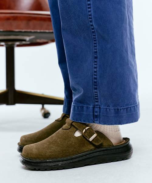 JERUSALEM SANDALS（エルサレム サンダル）の「3003 SAWYER SUEDE-KHAKI (ソーヤースエード)（サンダル・レディース・その他・24cm/23cm/25cm/26cm/27cm/28cm）」の3枚目の写真
