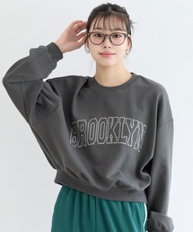 ユース　ヘビーウェイト裏毛刺繍トップス
