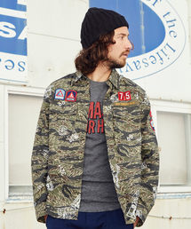 HYSTERIC GLAMOUR | 長袖ミリタリーSH(シャツ/ブラウス)