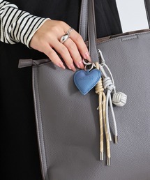 LIZDAYS（リズデイズ）の「バッグチャームストラップ ハート（キーホルダー）」