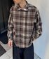 CIAOPANIC（チャオパニック）の「ダブルボタンブークレチェックシャツジャケット（シャツ/ブラウス・LARGE）」