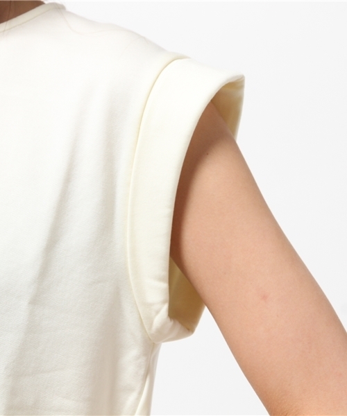 SACRA（サクラ）の「【SACRA】フリーシーブラウス　SG163022（Tシャツ/カットソー・レディース・ホワイト/グリーン/ネイビー・M）」の11枚目の写真