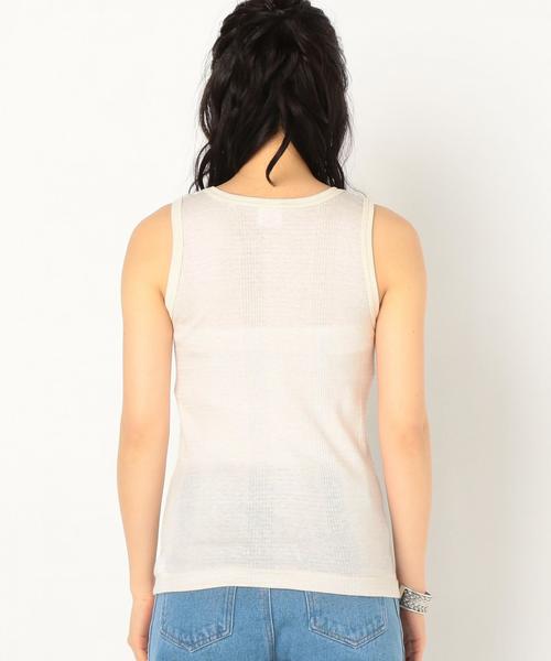 MILLER（ミラー）の「millerボーダータンクトップ(オフホワイト)/AEBC miller tunk 03◆（タンクトップ・レディース・オフホワイト・FREE）」の2枚目の写真