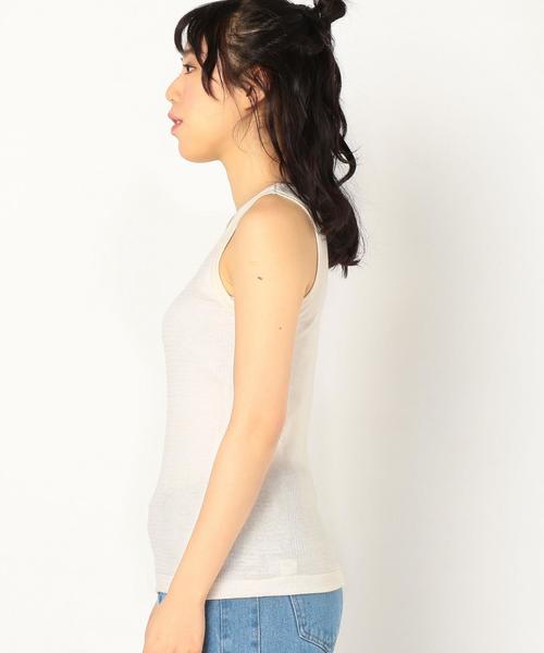 MILLER（ミラー）の「millerボーダータンクトップ(オフホワイト)/AEBC miller tunk 03◆（タンクトップ・レディース・オフホワイト・FREE）」の3枚目の写真