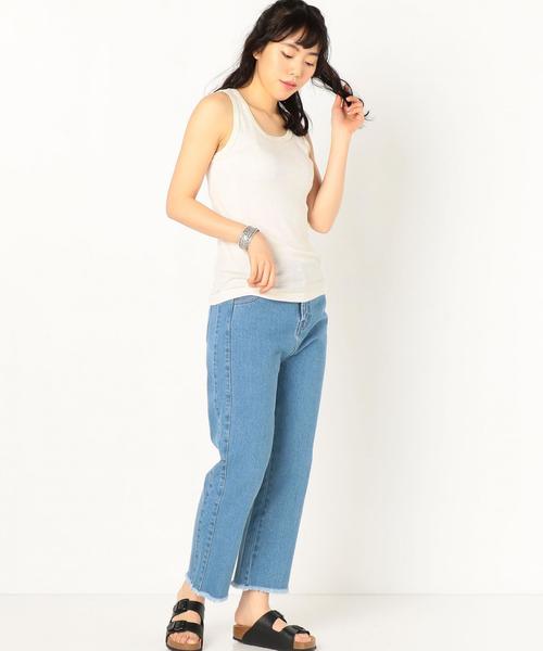 MILLER（ミラー）の「millerボーダータンクトップ(オフホワイト)/AEBC miller tunk 03◆（タンクトップ・レディース・オフホワイト・FREE）」の9枚目の写真