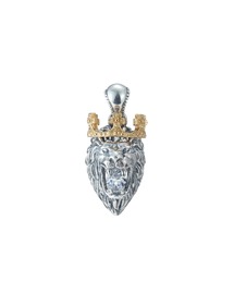 LION HEART（ライオンハート）の「“HOWL” クラウン＆ストーンペンダント/シルバー925【LION HEART / ライオンハート】（ネックレス・メンズ）」