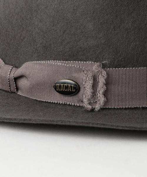BEAUTY&YOUTH UNITED ARROWS（ビューティーアンドユースユナイテッドアローズ）の「＜Racal＞ CRUSHED HAT/ハット◆（ハット・メンズ・ブラック/グレー・FREE）」の4枚目の写真