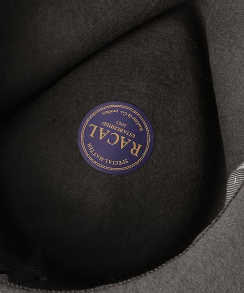 BEAUTY&YOUTH UNITED ARROWS（ビューティーアンドユースユナイテッドアローズ）の「＜Racal＞ CRUSHED HAT/ハット◆（ハット・メンズ・ブラック/グレー・FREE）」の3枚目の写真