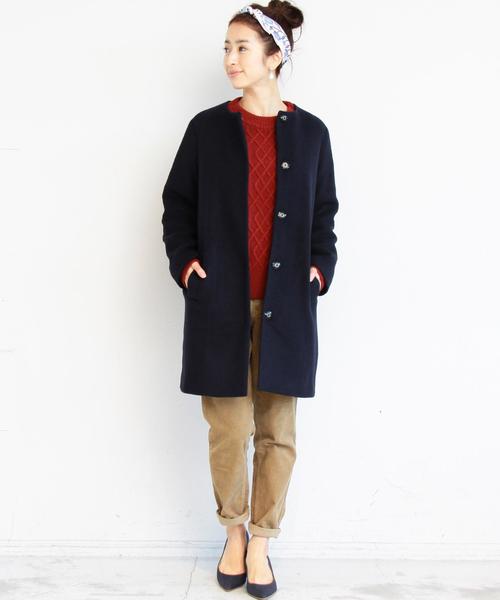 BEAUTY&YOUTH UNITED ARROWS(ビューティーアンドユースユナイテッドアローズ)の「BY 11Wコーデュロイパンツ◆(その他パンツ・レディース・オフホワイト/ダークグレー/ベージュ・MEDIUM/LARGE/SMALL)」の9枚目の写真