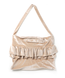 one after another NICE CLAUP | ベロアフリルバッグ(ショルダーバッグ)