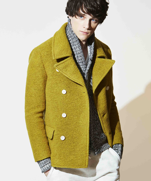 Attack The Mind 7 アタックザマインドセブン の Light Outer Military Collection Air Wool P Caoat ピーコート Wear