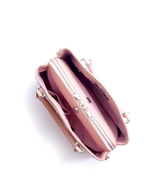 CRYSTAL BALL（クリスタルボール）の「Kaylee/トートバッグ（トートバッグ・レディース・ピンクベージュ/ブラック・MEDIUM）」の9枚目の写真