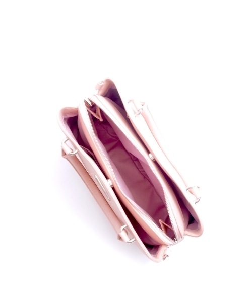 CRYSTAL BALL（クリスタルボール）の「Kaylee/トートバッグ（トートバッグ・レディース・ピンクベージュ/ブラック・MEDIUM）」の5枚目の写真