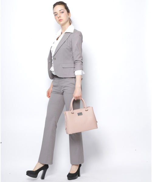 CRYSTAL BALL（クリスタルボール）の「Kaylee/トートバッグ（トートバッグ・レディース・ピンクベージュ/ブラック・MEDIUM）」の13枚目の写真