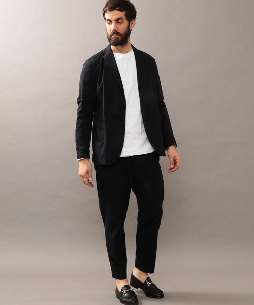 BEAUTY&YOUTH UNITED ARROWS（ビューティーアンドユースユナイテッドアローズ）の「BY コットン キュプラ イージー アンクルパンツ ◆（その他パンツ・メンズ・ブラック/ベージュ・X-LARGE/LARGE/MEDIUM/SMALL）」の3枚目の写真