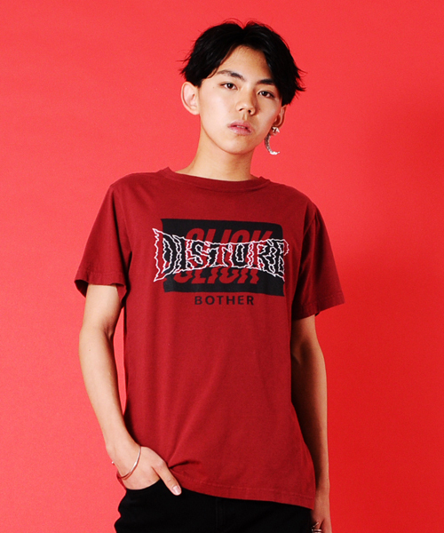 Candy Stripper（キャンディストリッパー）の「SLICK TEE（Tシャツ/カットソー・レディース・オフホワイト/ボルドー/ネイビー/ブラック・3/2/4）」の16枚目の写真