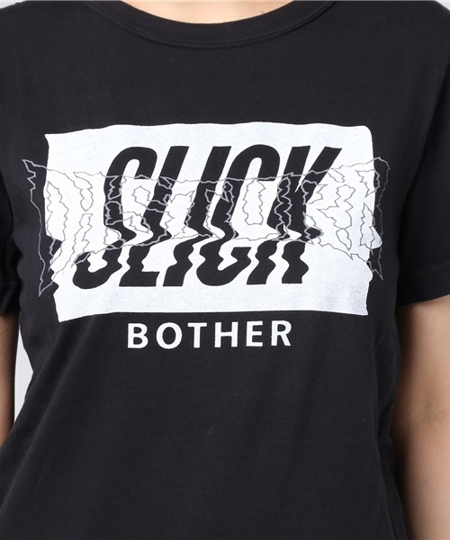 Candy Stripper（キャンディストリッパー）の「SLICK TEE（Tシャツ/カットソー・レディース・オフホワイト/ボルドー/ネイビー/ブラック・3/2/4）」の10枚目の写真