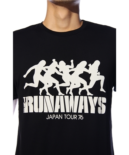 ヒステリックグラマー バンドTシャツ the runaways HYSTERIC GLAMOUR ヒステリックグラマー 0214CT08 THE RUNAWAYS
