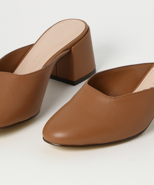CHARLES & KEITH（チャールズ & キース）の「カバードミュール / COVERED MULES（サンダル・レディース・ブラック/ブラウン系その他/ピンク・23cm/22cm/24cm/22.5cm/23.5cm/24.5cm）」の9枚目の写真