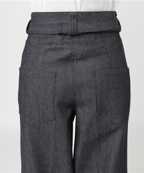 STUDIOUS（ステュディオス）の「【STUDIOUS】オーバータックボリュームパンツ（その他パンツ・レディース・ブルー/キャメル・0/1）」の7枚目の写真