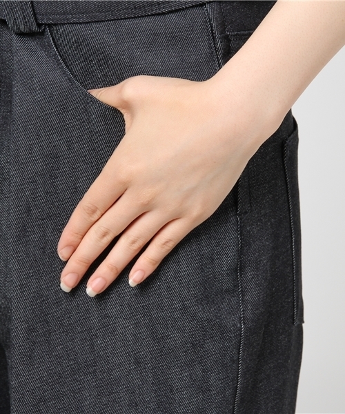 STUDIOUS（ステュディオス）の「【STUDIOUS】オーバータックボリュームパンツ（その他パンツ・レディース・ブルー/キャメル・0/1）」の8枚目の写真