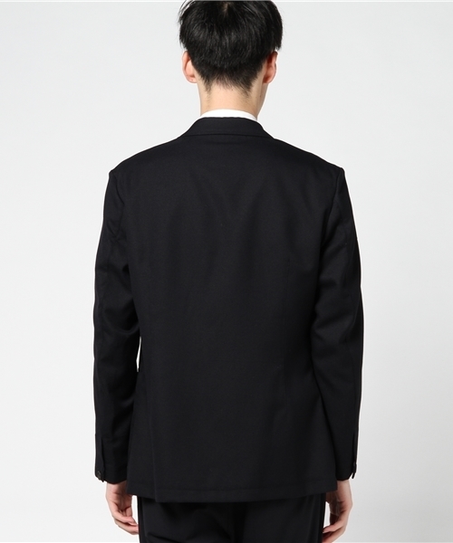 GLOSTER（グロスター）の「T/R メッシュドビー2Bジャケット（テーラードジャケット・メンズ・ネイビー/グレー・S/M/L/XL）」の8枚目の写真