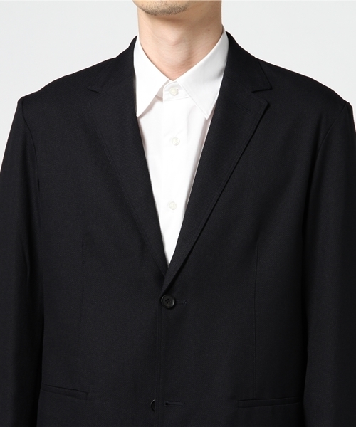 GLOSTER（グロスター）の「T/R メッシュドビー2Bジャケット（テーラードジャケット・メンズ・ネイビー/グレー・S/M/L/XL）」の3枚目の写真