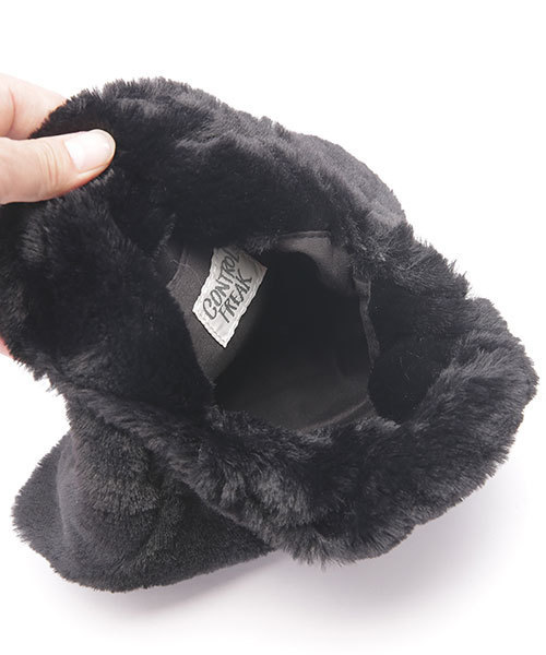 Ctrl freak （コントロール フリーク）の「Ctrl Freak/リングフェイクファーバッグ（ショルダーバッグ・レディース・ベージュ/ピンク/ブラック/ライトグレー・FREE）」の13枚目の写真