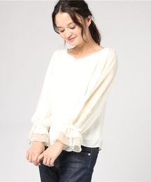 LODISPOTTO | ドットヴェールハートネックブラウス(シャツ/ブラウス)