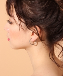 Me% | フトスモールフープイヤリング2 773515(イヤリング)