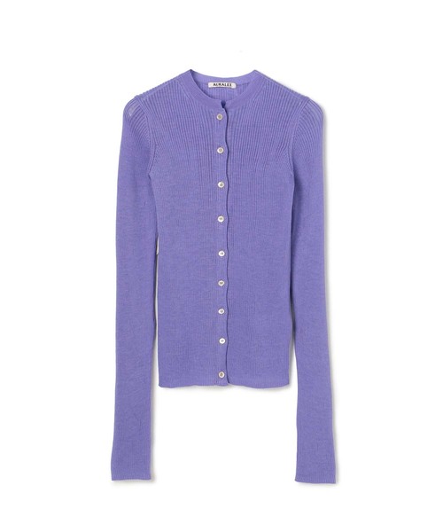AURALEE（オーラリー）の「AURALEE リブニットカーディガン