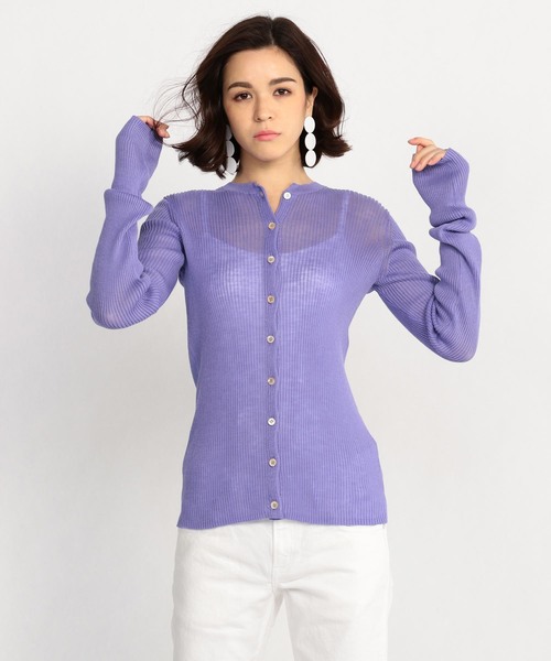 AURALEE（オーラリー）の「AURALEE リブニットカーディガン