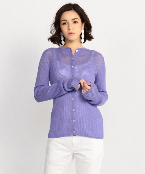 AURALEE（オーラリー）の「AURALEE リブニットカーディガン