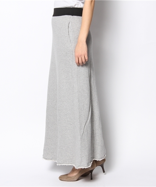 green label relaxing(グリーンレーベルリラクシング)の「GC C ウラケ BIO マキシスカート(スカート・レディース・グレー・フリー)」の2枚目の写真