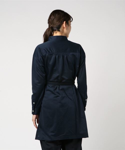 McGREGOR（マックレガー）の「ロングシャツカーディガン（シャツ/ブラウス・レディース・ホワイト/ネイビー・M/L）」の3枚目の写真