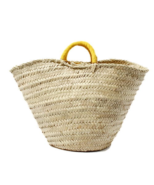 NANO universe（ナノユニバース）の「BERTINI/NU/グログランリボン付パニエ（かごバッグ・レディース・イエロー/ブラック/パープル・FREE）」の13枚目の写真