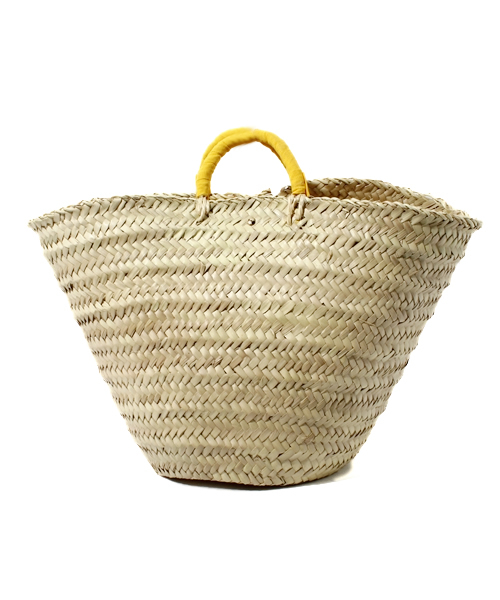 NANO universe（ナノユニバース）の「BERTINI/NU/グログランリボン付パニエ（かごバッグ・レディース・イエロー/ブラック/パープル・FREE）」の7枚目の写真