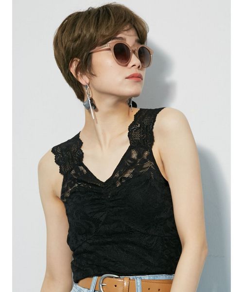 EMODA（エモダ）の「ヘムロールジャストウエストショートパンツ（デニムパンツ・レディース・ホワイト/ライトブルー/インディゴブルー・SMALL/MEDIUM）」の13枚目の写真