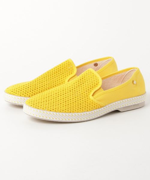 Rivieras(リビエラ)の「Rivieras Leisure Shoes メッシュスリッポンシューズ(スリッポン・メンズ・レッド/グリーン/イエロー/ピンク・41/42/40/43)」の2枚目の写真