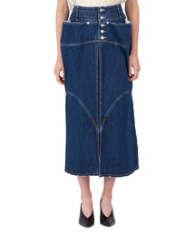 AKIRANAKA | AKIRA NAKA “SLIDE PANEL DENIM”スカート(デニムスカート)