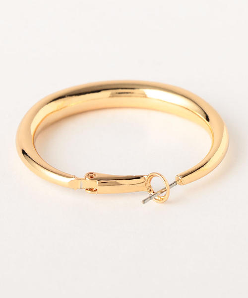 BEAUTY&YOUTH UNITED ARROWS（ビューティーアンドユースユナイテッドアローズ）の「BY メタルビックシンプルフープピアス（ピアス（両耳用）・レディース・ゴールド/シルバー・FREE）」の5枚目の写真